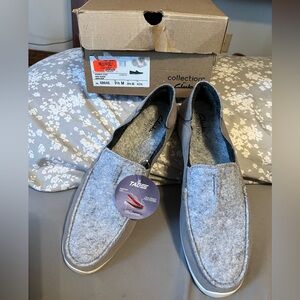 Clarks Gorwin Step Grey Suede Men’s 9.5 Shoes, Duel Density Foam Footbed,new/tag